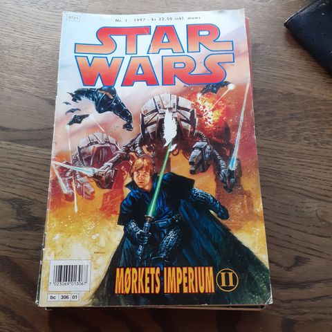 STAR WARS. 1997. SEMIC. NORSKE SERIER.