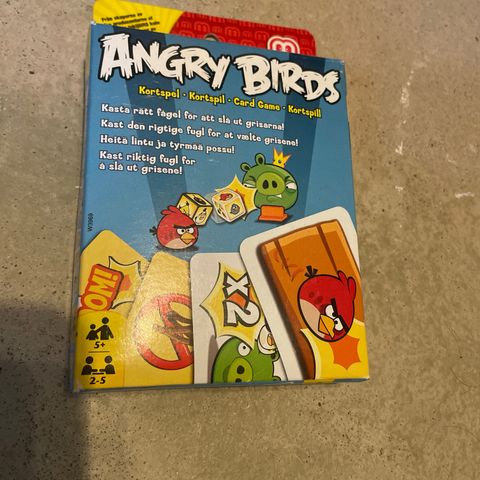 Angrybirds kortspill