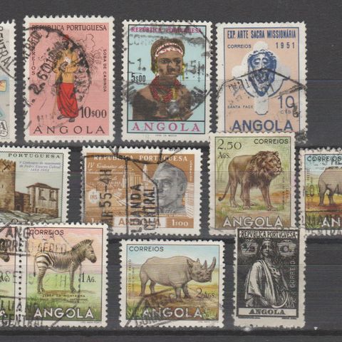 Frimerker ANGOLA   (1127)