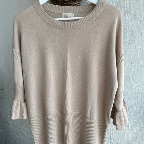 Line of Oslo - sommergenser/topp - cashmere/bambus