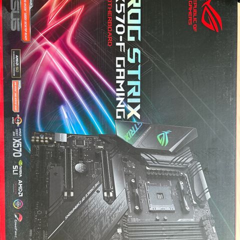 Asus rog strix X570-F gaming motherboard