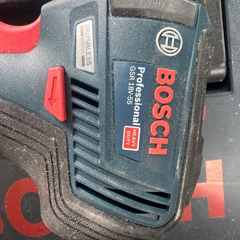 Bosch batteridrill 18v -55
