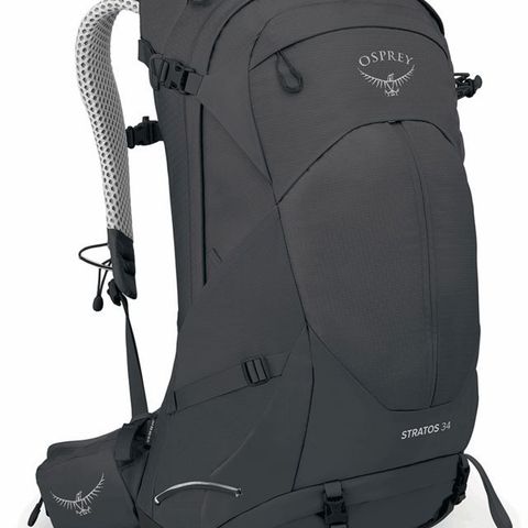 Osprey Stratos 34 Tunnel Vision Grey