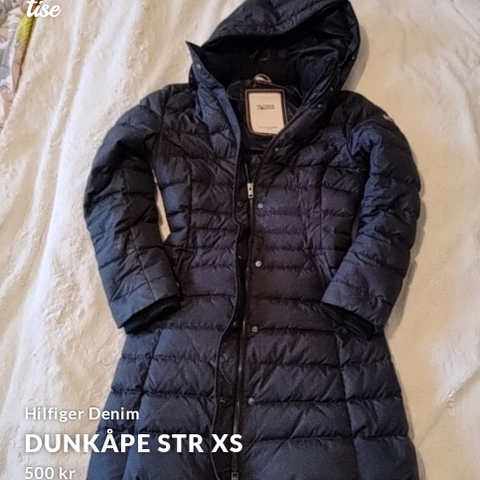 Dunkåpe str XS Hilfiger