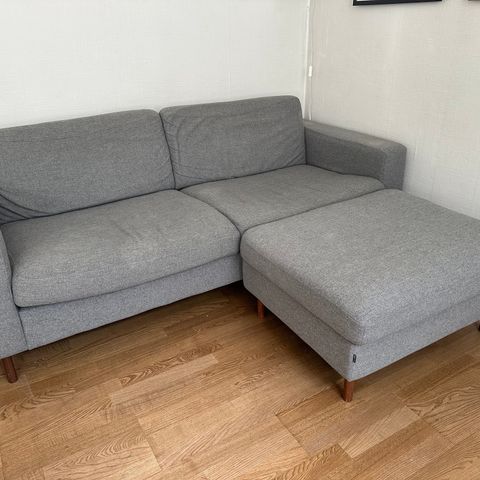 Sofa og puff fra Bolia (Scandinavia serien)