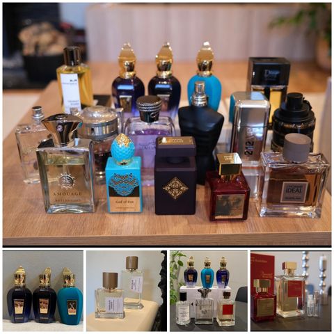 Designer/Nisje parfyme samples/ dekanter/parfyme prøver