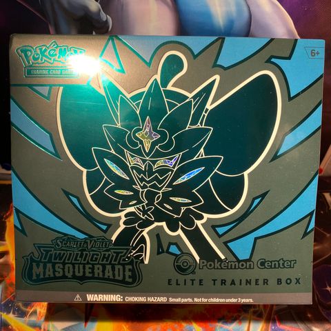 Pokemon kort ! Pokemon center etb Twilight Masquerade