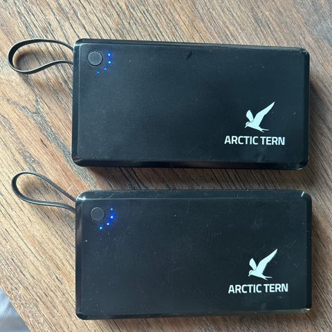 1 stk Arctic Tern Powerbank 10.000 | + 1 stk adapter Micro USB->lightning