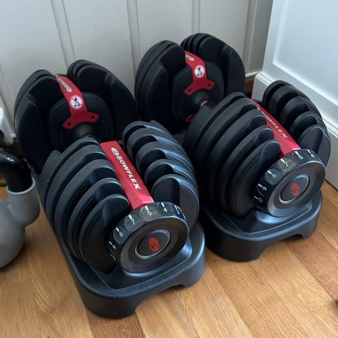 Bowflex justerbare manualer