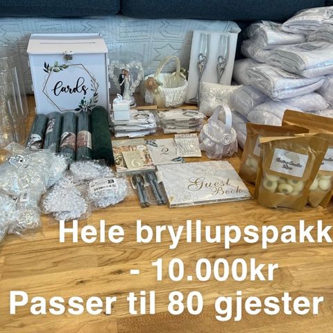 Diverse til bryllupsfest