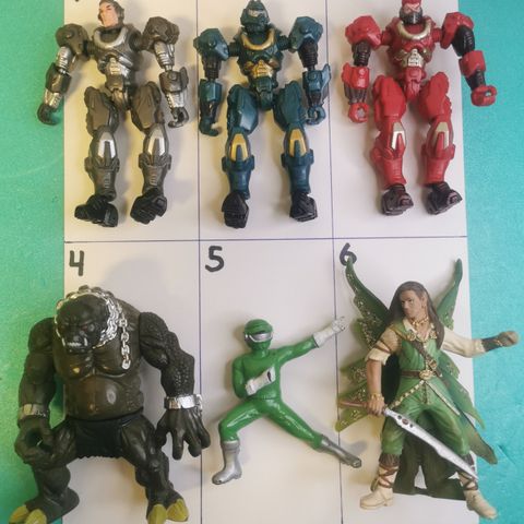 M.A.R.S., Schleich, Chap Mei og Power Rangers