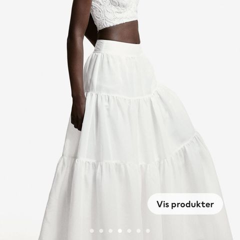 Nydelig h&m skjørt