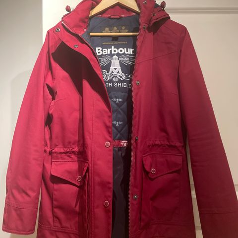 Barbour vaks jakke i str M/L i perfekt tilstand