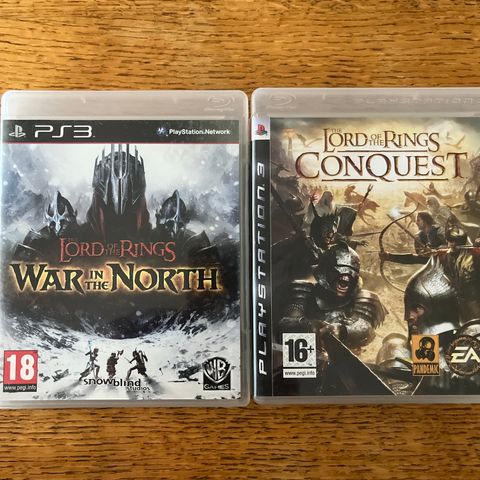 Ps3 spill The Lord of the rings War in the North / CONQUEST