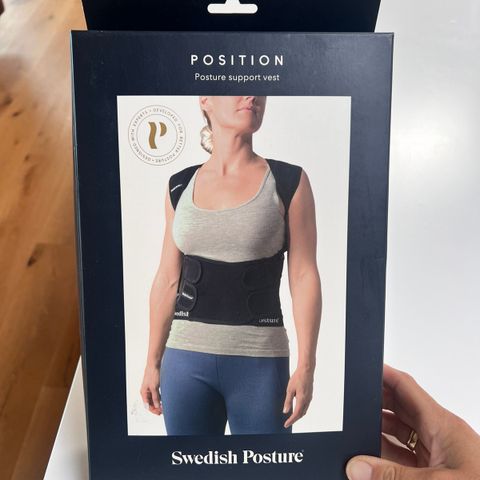 Swedish Posture holdningsvest