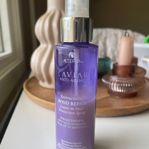 Caviar leave-in heat protection spray