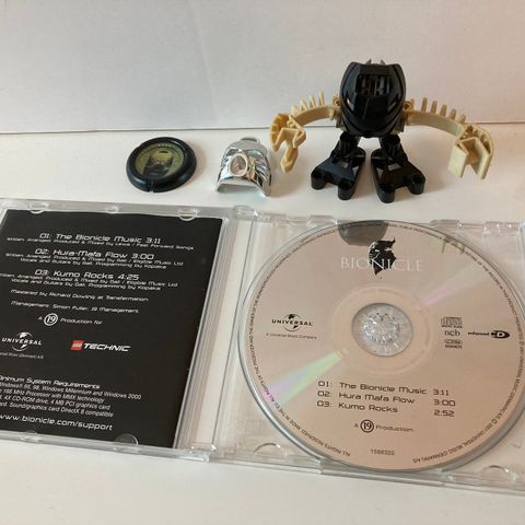 Bionicle Power Pack Komplett m/ CD