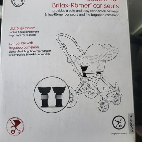 Adapter fra Bugaboo til Britax bilstol