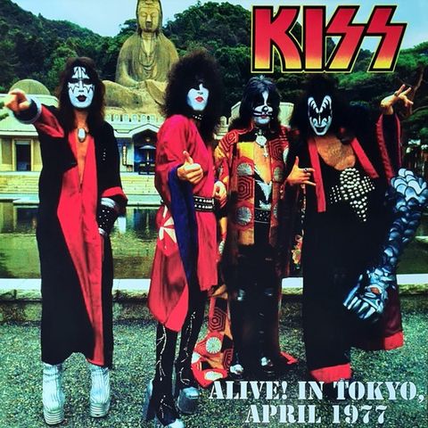 Kiss - Alive! In Tokyo April 1977 - LP - Skjelden