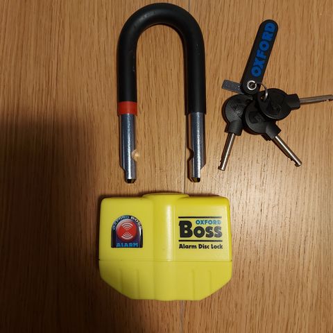 Oxford Boss Alarm Disc Lock