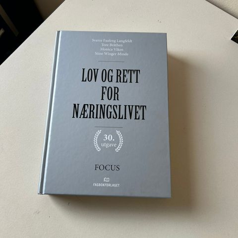 Lov og rett for næringslivet