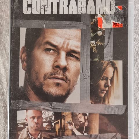 Contraband DVD ny forseglet Mark Wahlberg norsk tekst