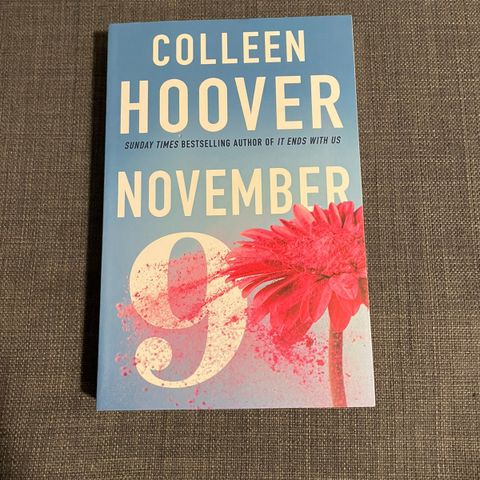 November 9 av Colleen Hoover