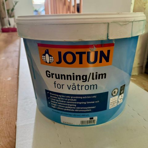 Jotun Grunning/Lim Våtrom