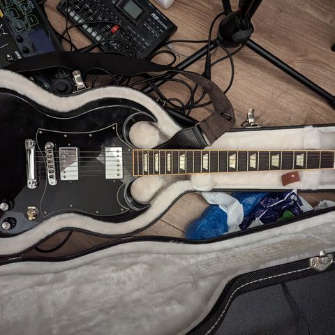 Gibson SG standard.