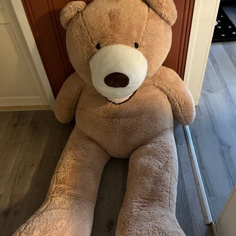 2 meter høy bamse