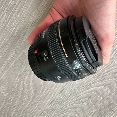 Canon EF 50mm 1.4. USM
