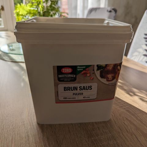 Brun Saus Pulver