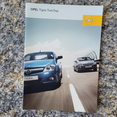 Brosjyre Opel Tigra Twin Top 2005