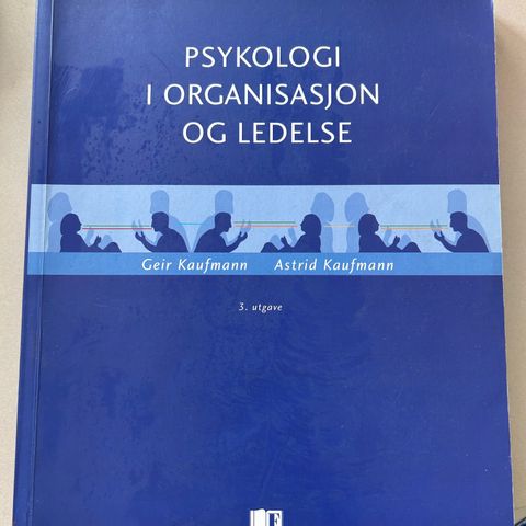 Psykologi i organisasjon og ledelse