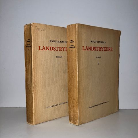 Landstrykere I-II - Knut Hamsun. 1927