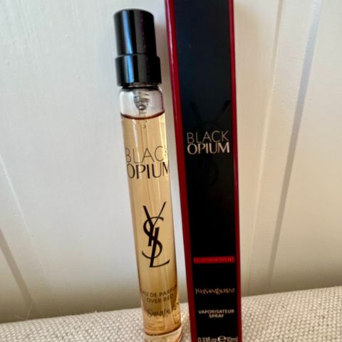 YSL Black Opium Over Red - ubrukt travelspray 10ml