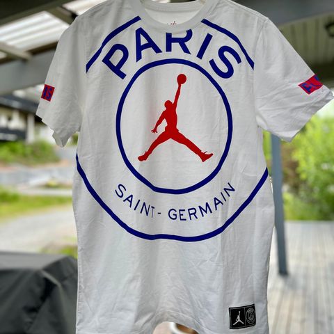 Paris Saint-Germain/Jordan logo t-skjorte