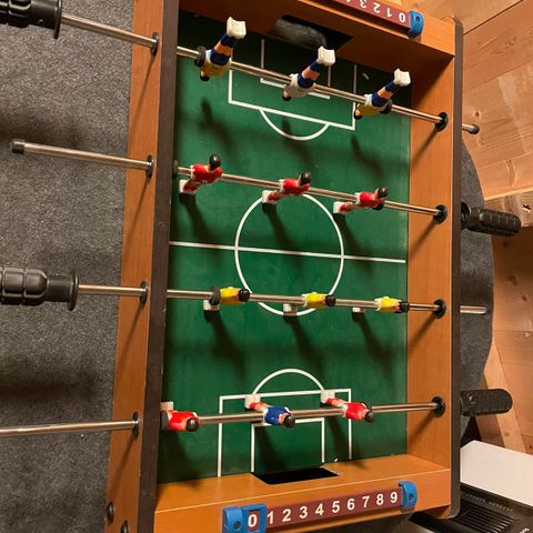 Mini fussball med 1 ball