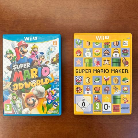 2 Super Mario spill til Nintendo Wii U selges!