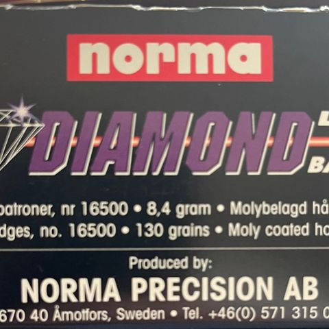 Norma Diamond bane 6,5x55