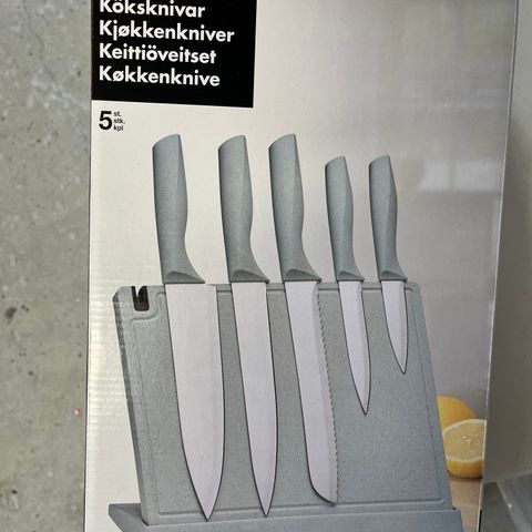 Kjøkkenkniver Blå