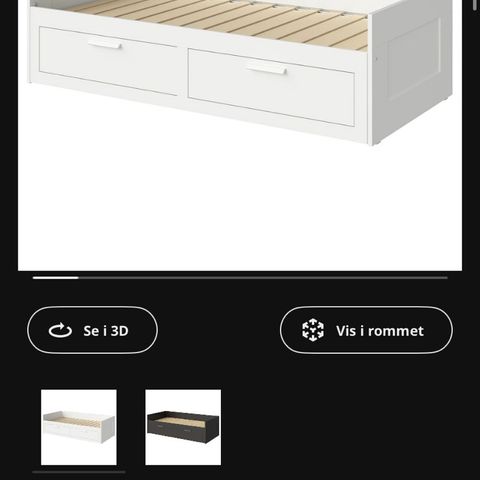 Seng fra IKEA