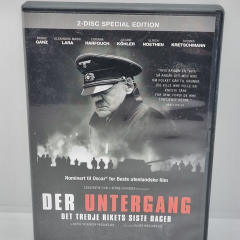 Der Untergang. Dvd