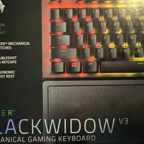 Razer Black Widow V3 gaming tastatur