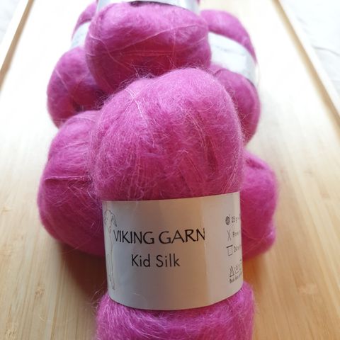 VIKING Kid Silk, farge 363 cerise