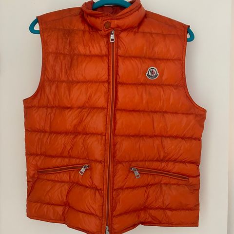 Moncler Gui vest - oransje (M/L)