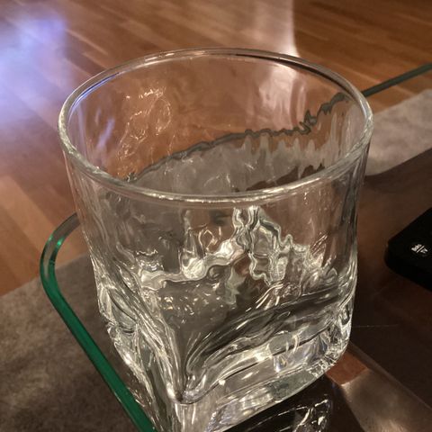 Whisky glass Brutalist 1960