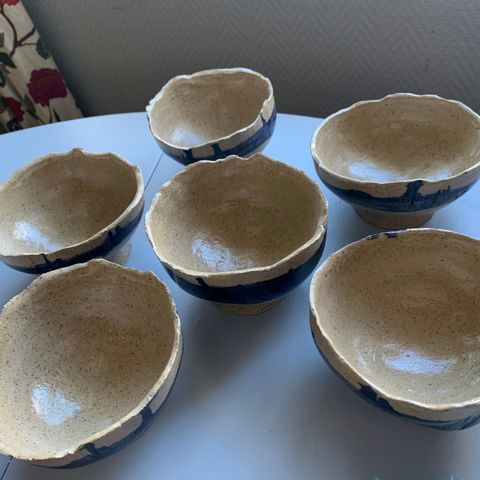 Keramikk sign MAYA  6 skåler