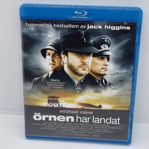 Örnen har landat. Svensk cover. Blu-ray