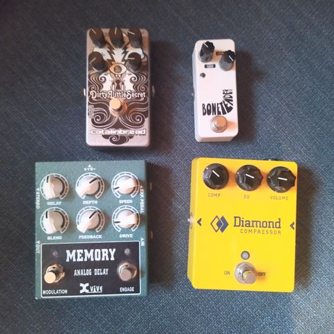 Gitarpedaler, Diamond, Catalinbread, Lovepedal mm